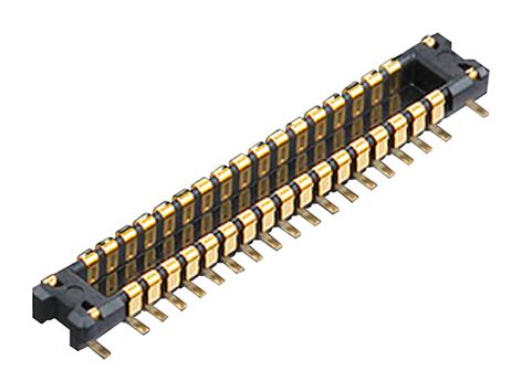 HIROSE / HRS BM23FR0.6-30DP-0.35V(895) Mezzanine Connector, Header, 0.35 mm, 2 Rows, 30 Contacts, Surface Mount Straight, Copper Alloy