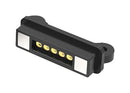 EDAC 686J0521250124E Magnetic Connector, 5 Contacts, Receptacle, Right Angle, 2 mm, 2 A, Black
