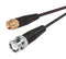 L-COM CC174SB-5 RF / Coaxial Cable Assembly, BNC Plug to SMA Plug, RG174/U, 50 ohm, 5 ft, 1.52 m, Black