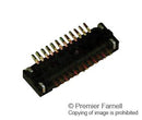 MOLEX 55909-2474 Mezzanine Connector, Header, 0.4 mm, 2 Rows, 24 Contacts, Surface Mount, Brass