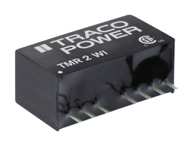 TRACO POWER TMR 2-2410WI Isolated Through Hole DC/DC Converter, ITE, SIP, 4:1, 2 W, 1 Output, 3.3 V