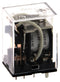 OMRON INDUSTRIAL AUTOMATION LY2-D  DC24 Power Relay, DPDT, 24 VDC, 10 A, LY Series, Socket, Non Latching