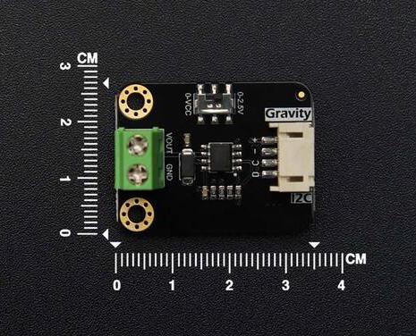 DFROBOT DFR1035 I2C to DAC Module, GP8512, 1Channel, 0 to 2.5V/VCC, DFRduino UNO v3.0 Boards