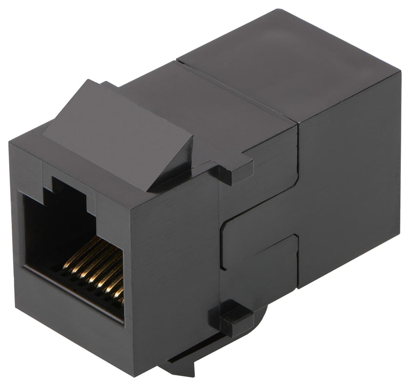 MOLEX 2244610001 In-Line Adapter, R/A, 8P8C, Adapter, In-Line, RJ45 Jack, RJ45 Jack, 224461 Series
