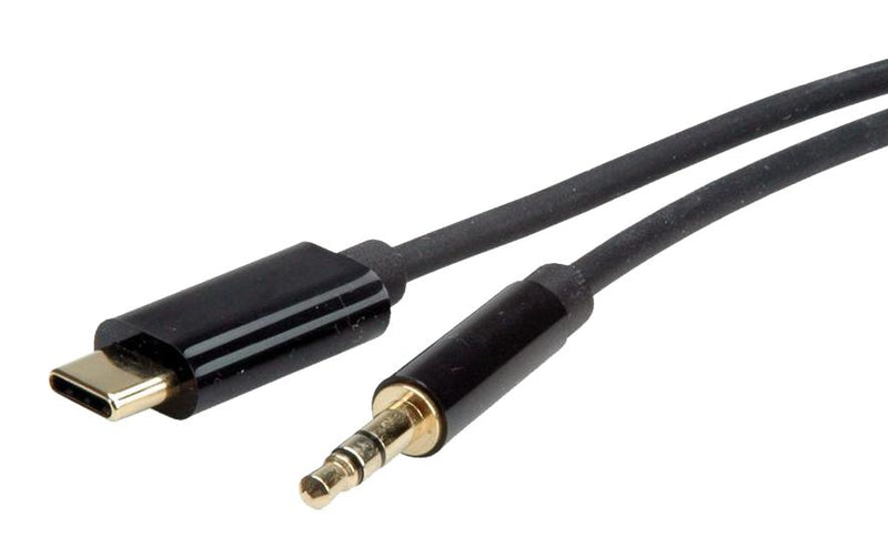ROLINE 12.03.3217 USB TYPE C PLUG-3.5MM AUDIO PLUG, 1.8M