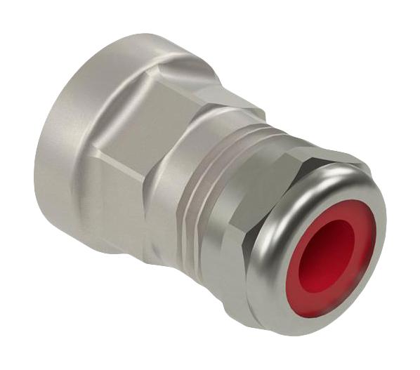 HARTING 19591204011 Connector Backshell, Red, Top Entry, 9-13mm, Backshell, Harting ICC Series Circular Connectors, 20