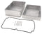 HAMMOND 1550Z220F Metal Enclosure, w/ Flange, Instrument, Diecast Aluminium, 222.5 mm, 146.5 mm, 82.5 mm
