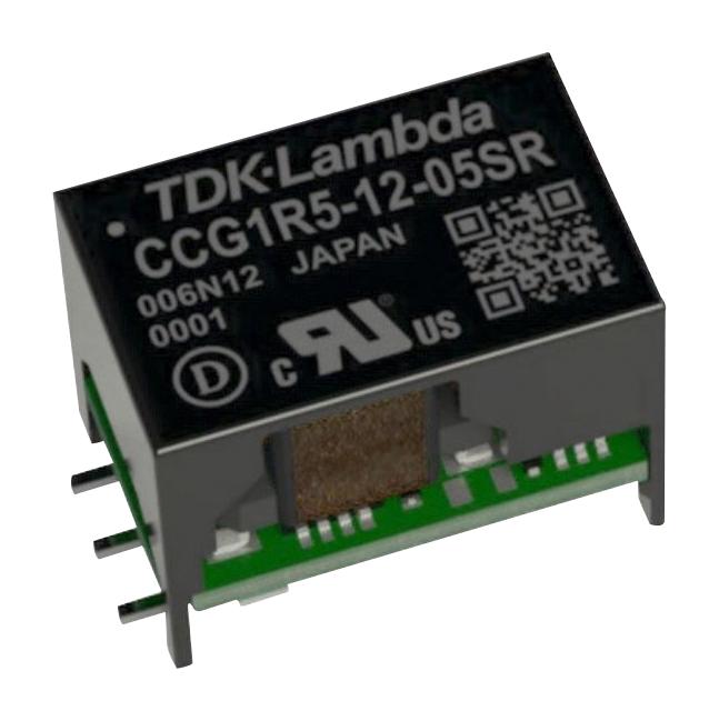 TDK-LAMBDA CCG1R5-12-05SR. DC-DC CONVERTER, 5V, 0.3A