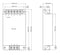TRACO POWER TMDC 20-2418 Isolated Chassis Mount DC/DC Converter, ITE, Module, 4:1, 20 W, 1 Output, 48 V