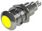 MARL 538-521-63 LED Panel Mount Indicator, Yellow, 28 VDC, 12.7 mm, 16 mA, 16 cd, IP67