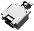 POSITRONIC D9000ELNE30/AA D-SUB BACKSHELL, 9POS, SIZE DE, ALUM
