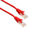 AMPHENOL CABLES ON DEMAND MP-6A28GNSRED-014 PATCH CABLE, 8P8C, RJ45 PLUG-PLUG, 14