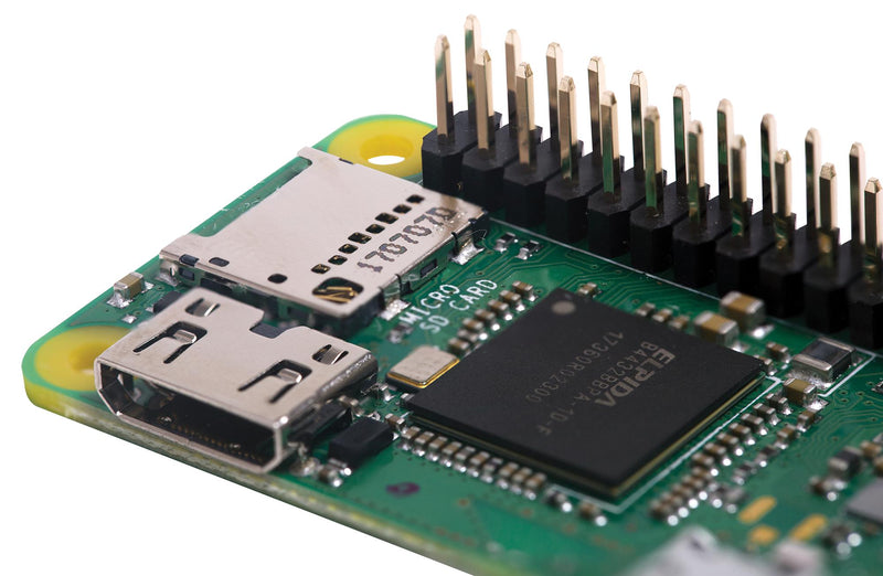 RASPBERRY-PI RASPBERRY-PI ZERO WH SBC, Raspberry Pi Zero WH, BCM2835, ARM Cortex-A53, 512MB RAM, MicroSD, Wifi, HDMI, With header GTIN UPC EAN: 0707565827201