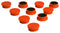 ECLIPSE MAGNETICS RM765/O Marker Magnet, Ferrite, 20 mm Diameter x 7mm Height, Orange