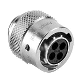 AMPHENOL RT0610-4PNH Circular Connector, Circular Industrial, RT360, RT Series, Cable Mount Plug, 4 Contacts