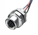MOLEX 120071-5011 Sensor Connector, Micro-Change 120071 Series, M12, Male, 4 Positions, Screw Pin