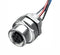 MOLEX 120071-5011 Sensor Connector, Micro-Change 120071 Series, M12, Male, 4 Positions, Screw Pin