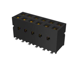 AMPHENOL COMMUNICATIONS SOLUTIONS 89898-308LF PCB Receptacle, Board-to-Board, 2.54 mm, 2 Rows, 16 Contacts, Surface Mount Straight