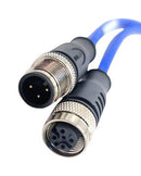 MUELLER ELECTRIC C3AC80M002 CBL ASSY, 3P M12 PLUG-RCPT, 6.6