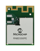 MICROCHIP RNBD350PE-I100 Bluetooth Module, BLE 5.2, PCB Antenna, 2 Mbps, 1.9 to 3.6 V, -108 dBm, -40 to 85 &deg;C