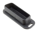 AMPHENOL CONEC 160X10459X Dust Cap / Cover, 15Pos, Black, Dust Cap, Socket Connectors, PP (Polypropylene) Body