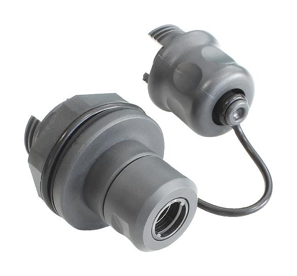 BULGIN LIMITED PXEB5210MM Fiber Optic Connector, 2CH, OM1/OM3, Receptacle, Multimode, 50&micro;m / 125&micro;m, 62.5&micro;m / 125&micro;m