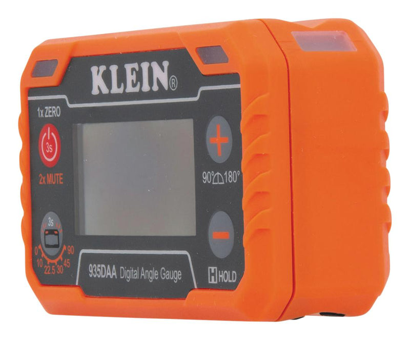 KLEIN TOOLS 935DAA Digital Angle Gauge, with Angle Alert, 72mm Length, 45.2mm Width, 25.4mm Height