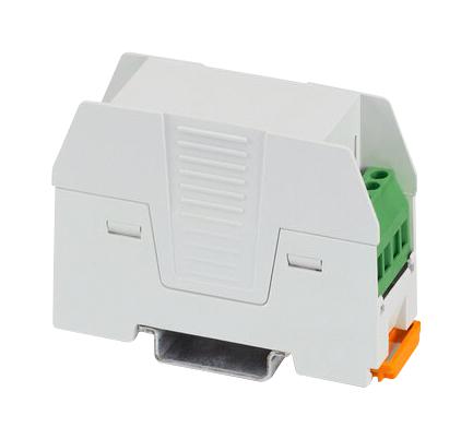 PHOENIX CONTACT 1311033 Plastic Enclosure, DIN Rail, ABS, Polycarbonate, 77 mm, 22.6 mm, 50.2 mm, IP20 1311033, EH 22,5 - KIT - FB+CDS/ABS-PC-7035 + 2MK
