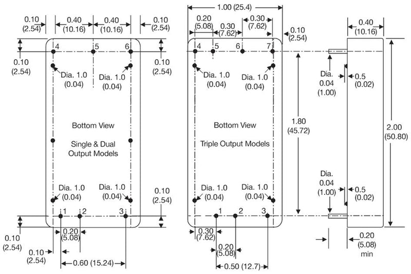 XP POWER JTL3024D15 Isolated Through Hole DC/DC Converter, 4:1 Input, ITE, DIP, 4:1, 30 W, 2 Output, 15 V