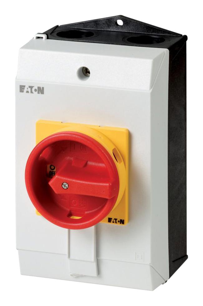 EATON MOELLER P1-32/I2-SI Switch Disconnector, Safety, 3 Pole, 690 V, 32 A, IP65, NEMA 12, Screw, Surface Mount