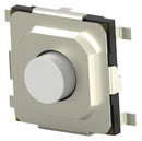 ALCOSWITCH - TE CONNECTIVITY MSLPT5252CG4WTR Tactile Switch, MSLPT, Top Actuated, Surface Mount, Round Button, 260 gf, 50mA at 12VDC