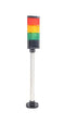 MALLORY JTC028-RYG-CSL STACK LIGHT, GREEN/RED/YELLOW, 85DBA/24V