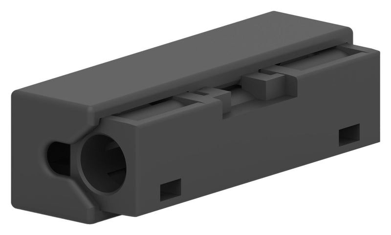 TE CONNECTIVITY 1355734-1 Fiber Optic Connector, Housing, Receptacle, PBT (Polybutylene Terephthalate), Glass Filled Body