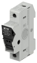 TE CONNECTIVITY 1SNF100031R0000 Fuse Holder, Modular, DIN Rail, 1 Fuse, 30 A, 600V, 600VAC, Class CC, Screw Clamp