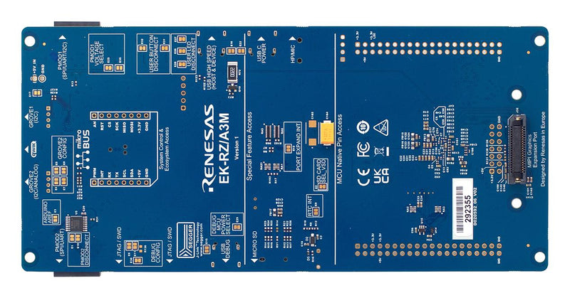 RENESAS RTK9EKZA3MS10001BE Evaluation Kit, R9A07G066M04GBG
