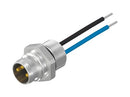 AMPHENOL CONEC 42-01032 Sensor Cable, A Coded, M8 Plug, Free End, 3 Positions, 200 mm, 7.9 "