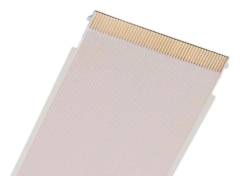 MOLEX 15018-0537 FFC / FPC Cable, 50 Core, 0.5 mm, Same Sided Contacts, 2 ", 51 mm, White