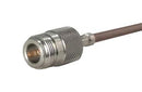 HUBER+SUHNER 21_N-50-3-7/133_NE RF / Coaxial Connector, N Coaxial, Straight Jack, Crimp, 50 ohm, G03232, GX03272, RG58C/U