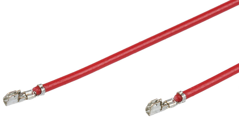 MOLEX 219674-2124 Cable Assembly, 28AWG, Pre-Crimped Lead OneBlade Socket to OneBlade Socket, 11.8 ", 300 mm