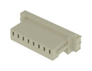 SAMTEC ISS1-08 Connector Housing, White Nylon, 1Row, MicroMate ISS1 Series, Receptacle, 8 Ways, 2.54 mm