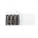 MULTICOMP PRO MP012262 Phillips Bit, 10 Pieces of Phillips Driver Bits, PH1, 50mm, S2