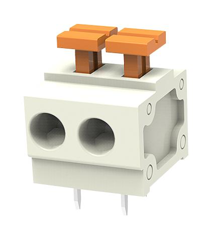 MULTICOMP PRO MP015249 Pluggable Terminal Block, 5 mm, 2 Ways, 30 AWG, 16 AWG, 1.5 mm&sup2;, Push In