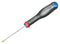 FACOM ATD0X75 Screwdriver, Pozidrive, PZ0 Tip, 75 mm Blade, 178 mm OVL