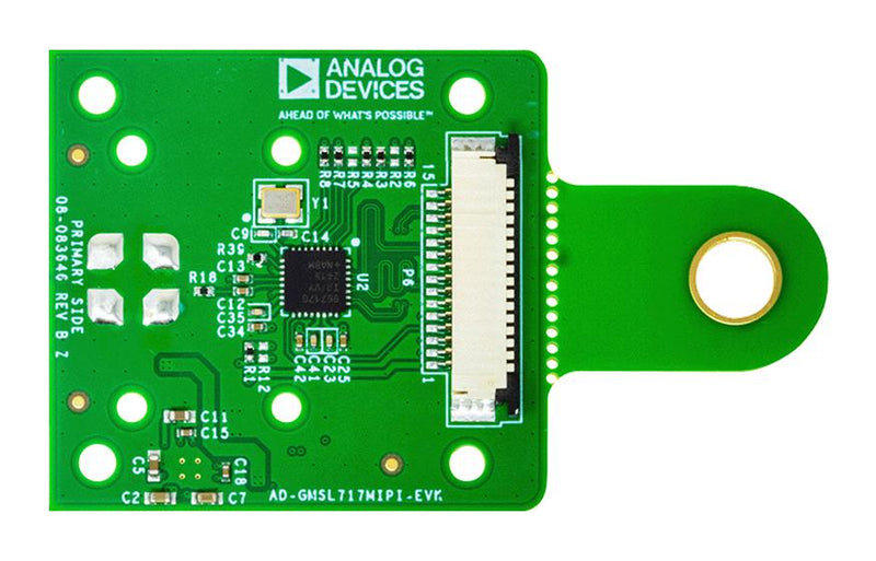 ANALOG DEVICES AD-GMSL717MIPI-EVK Evaluation Board, Serializer, GMSL2, Raspberry Pi Cameras, 15-Pin MIPI CSI-2 Ribbon Cable Interfaces