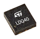 STMICROELECTRONICS LDQ40PUR LDO Voltage Regulator, Adjustable, 40V in, 500mV Drop, 12V Out, 250mA, DFN-EP-6