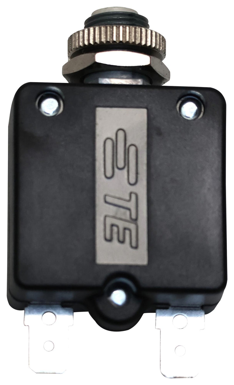 POTTER&BRUMFIELD - TE CONNECTIVITY W58-XB1A4A-8 Thermal Circuit Breaker, Push-to-Reset, W58 Series, 8 A, 1 Pole, 50 V, 250 V, Panel