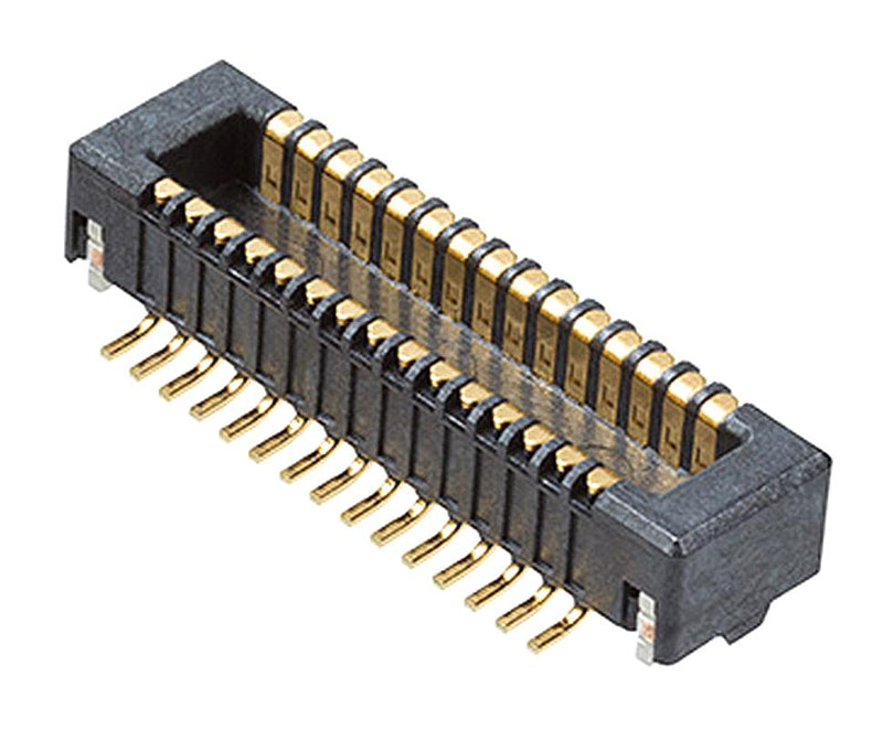 Molex 55909-9974 55909-9974 Mezzanine Connector Header 0.4 mm 2 Rows 12 Contacts Surface Mount Straight Brass