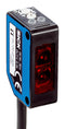 SICK WL100-2N1439 Photoelectric Sensor, 7.2 m, NPN, Dual Lens, Retroreflective, Cable, 10 to 30 VDC, W100-2 Series