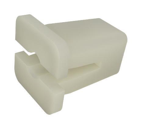 TR FASTENINGS RP0000383411 Grommet, Open, 3 mm, Nylon 6.6 (Polyamide 6.6), 2 mm