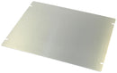 HAMMOND 1434-108 Bottom Plate, 10"x8", Aluminium, Natural, 1444-10825 Chassis Enclosures